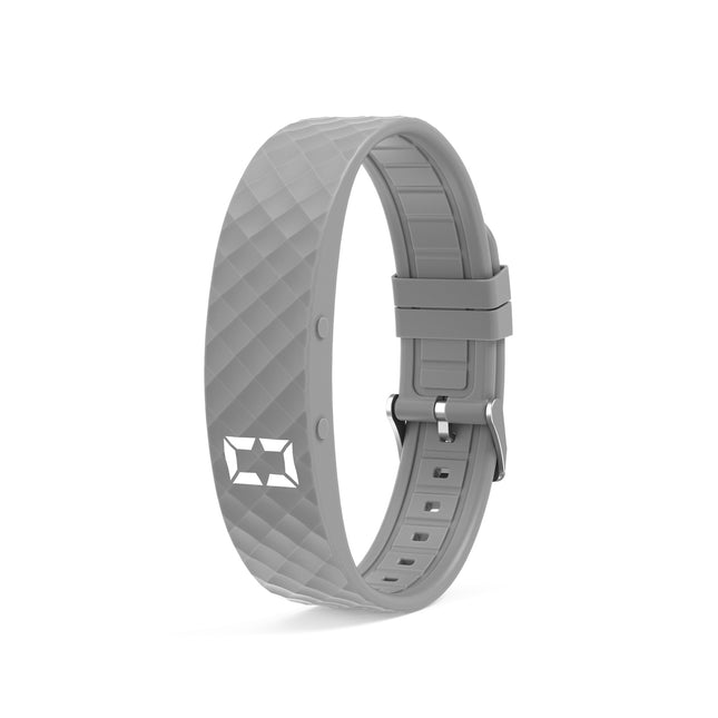 Grey Smart Vibrating Alarm Watch