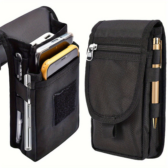 Black Heavy-Duty Tactical Phone Pouch – product detail