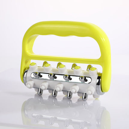 Light Green Ergonomic Body Roller Massager