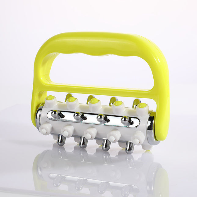 Light Green Ergonomic Body Roller Massager