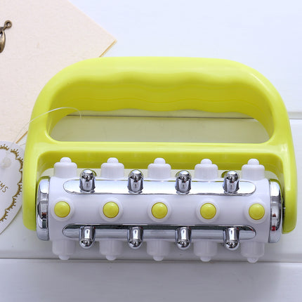 Light Green Ergonomic Body Roller Massager – hardware detail