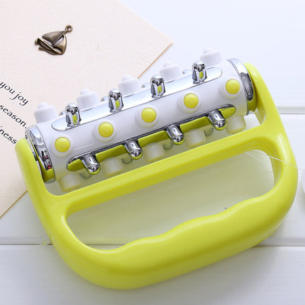 Light Green Ergonomic Body Roller Massager – product perspective