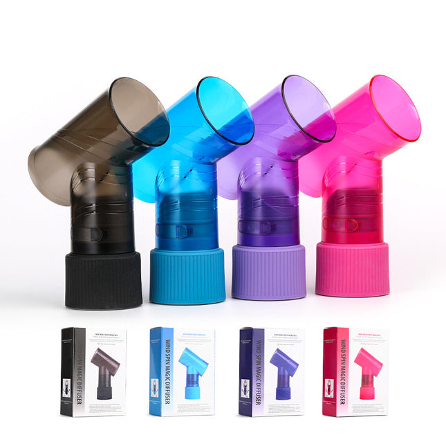 Purple Wind Spin Hair Curler Diffuser – product detail