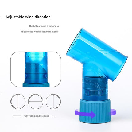 Purple Wind Spin Hair Curler Diffuser – design and finish