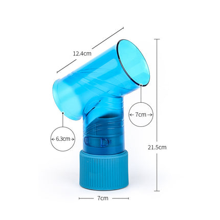 Purple Wind Spin Hair Curler Diffuser – product perspective