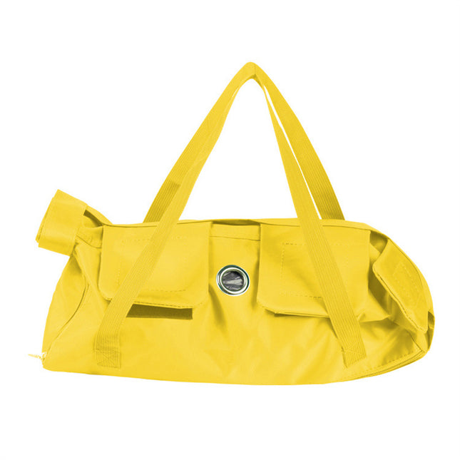 Size L Yellow Multi-Functional Cat Grooming Bag