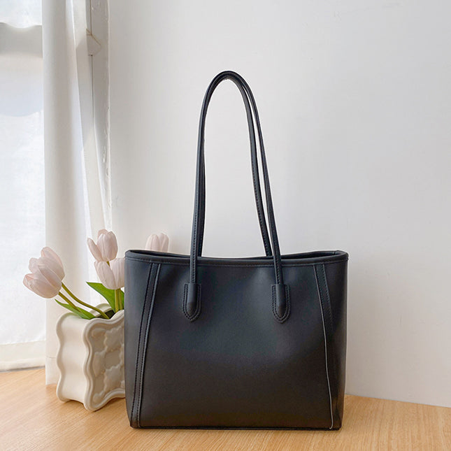 Black Chic Large Capacity Tote Bag – product detail