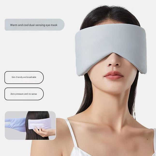 Grey Reversible All-Season Sleep Mask