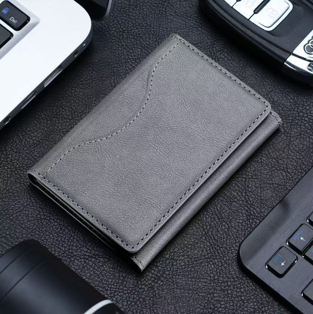 Grey 3-in-1 Magnetic Wallet for MagSafe