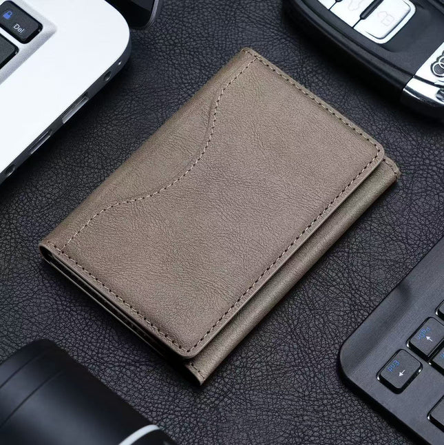 Khaki 3-in-1 Magnetic Wallet for MagSafe