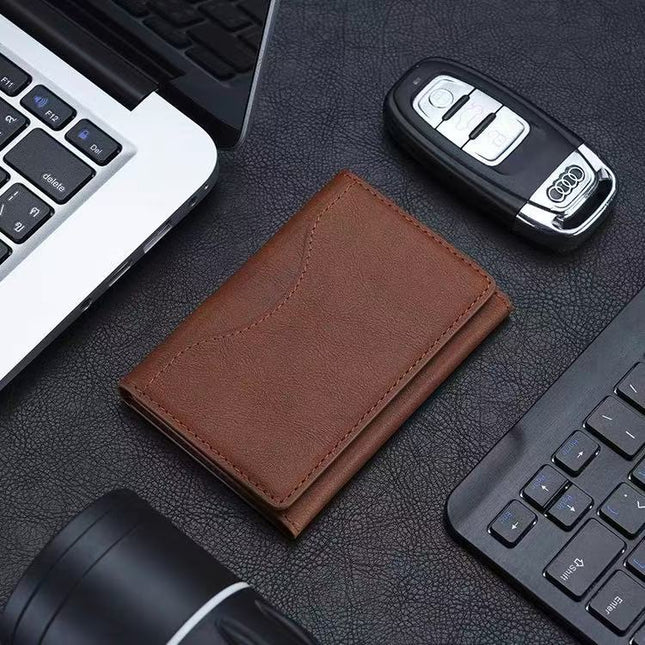 Brown 3-in-1 Magnetic Wallet for MagSafe
