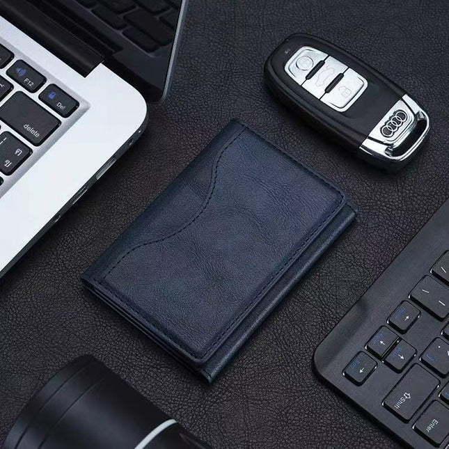 Dark Blue 3-in-1 Magnetic Wallet for MagSafe