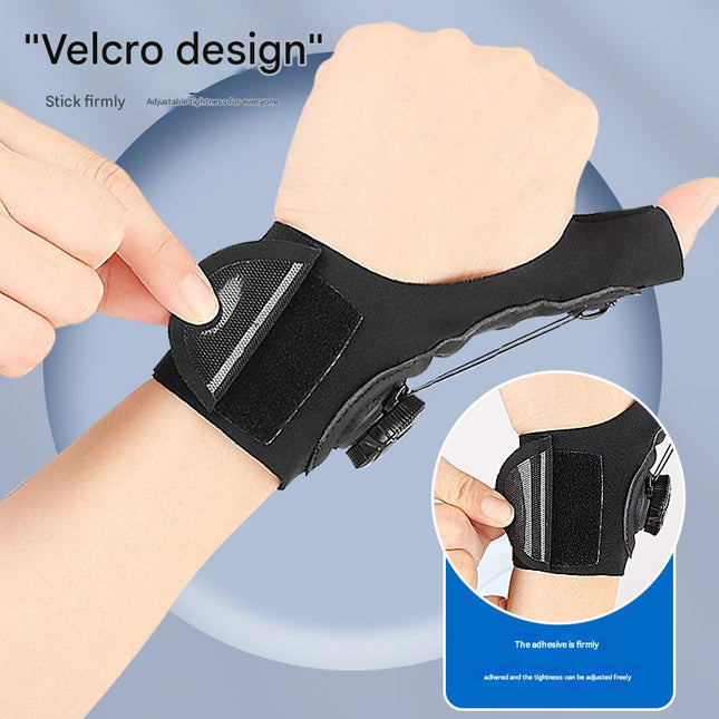 Black Adjustable Thumb Brace with Dial System – product detail