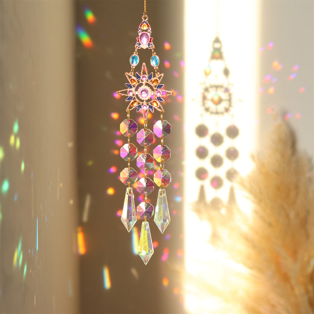Colorful Dazzling Celestial Crystal Suncatcher