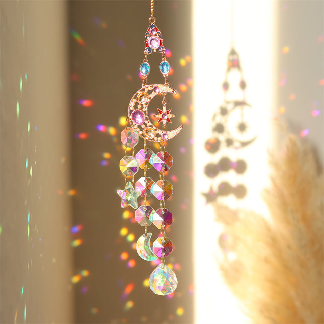 Colorful Dazzling Celestial Crystal Suncatcher