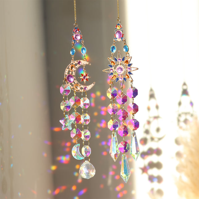 Colorful Dazzling Celestial Crystal Suncatcher – product detail
