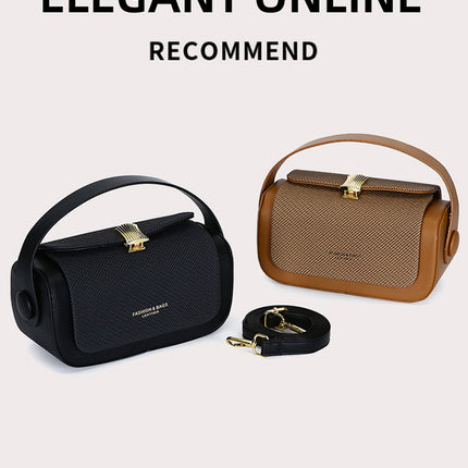 Black Elegant Top Handle Crossbody Bag – product detail