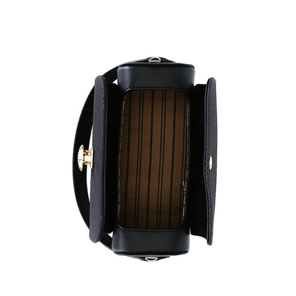 Black Elegant Top Handle Crossbody Bag – product features