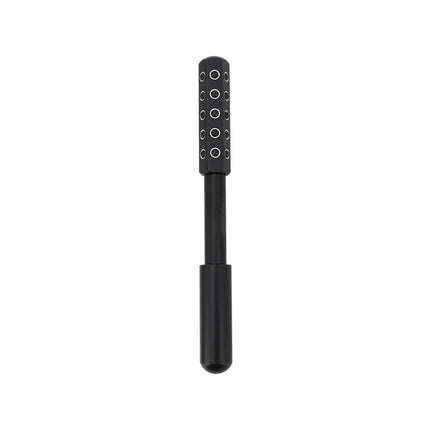 Black Germanium Stone Facial Roller - Uplifting & Sculpting Beauty Massager for Face and Body