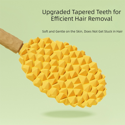 Green Pet Durian Massage Comb 2-Pack – shape and profile
