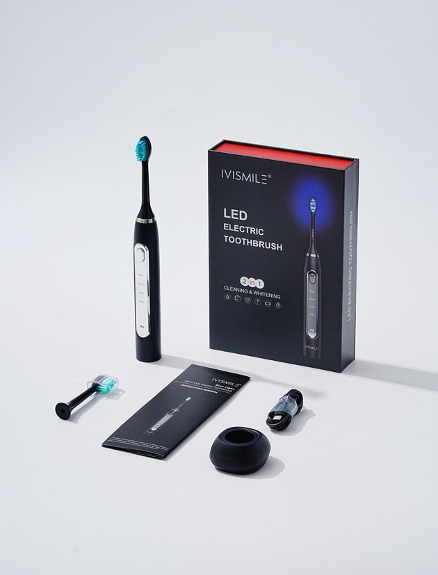Black 03TB Electric Toothbrush Replacement Heads 2-Pack – product detail