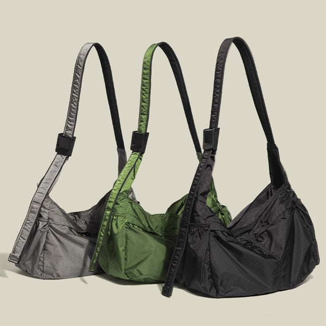 Green Large Capacity Nylon Tote Bag – product detail
