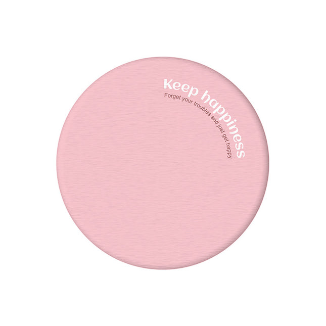 2 Pcs Pink Quick-Dry Natural Diatom Mud Coaster