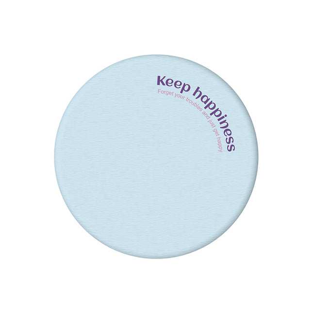 2 Pcs Blue Quick-Dry Natural Diatom Mud Coaster