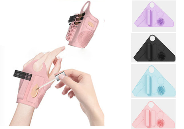 2pc Multi-Functional Silicone Makeup Artist Wristband – product detail