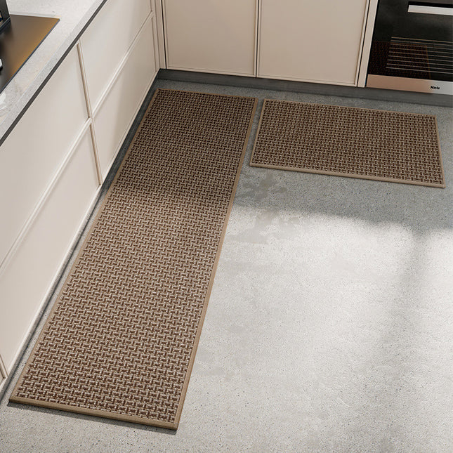 Absorbent & Dirt-Resistant Woven Kitchen Mat