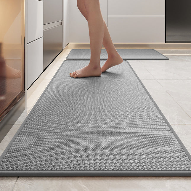 Absorbent & Dirt-Resistant Woven Kitchen Mat
