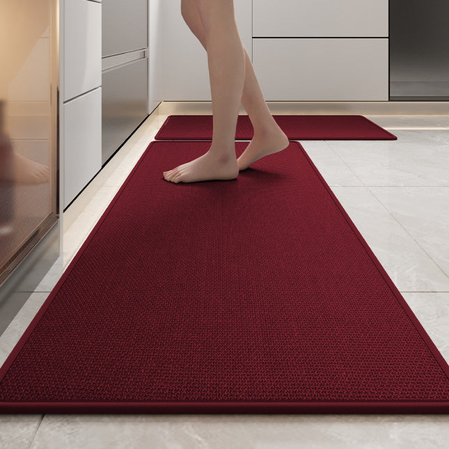 Absorbent & Dirt-Resistant Woven Kitchen Mat