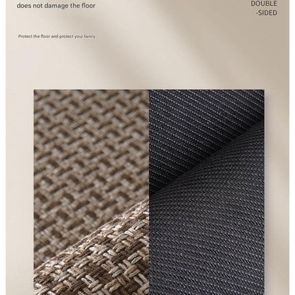 Absorbent & Dirt-Resistant Woven Kitchen Mat - Non-Slip Runner Rug for Home(Style Woven Red)