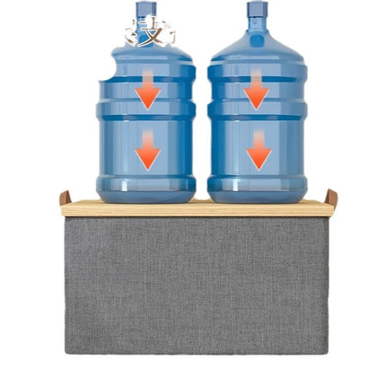 2pc Foldable Fabric Storage Bin with Steel Frame & Handles – shape and profile
