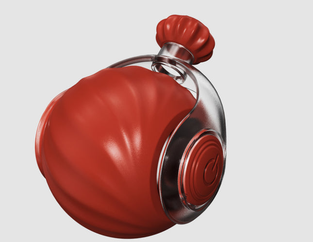 Red Interactive Smart Electric Cat Toy Ball