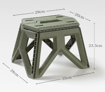 Army Green Portable Folding Stool