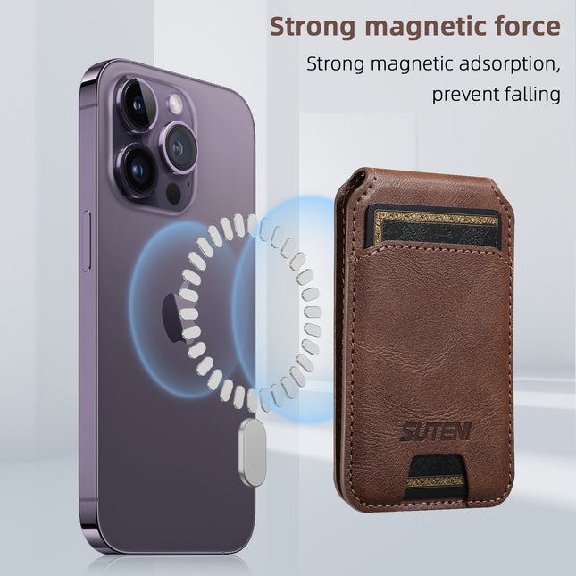Navy Blue Slim Magnetic Wallet with Kickstand for MagSafe – product detail