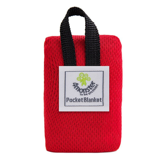 Red (110 150cm) Compact Pocket Picnic Blanket
