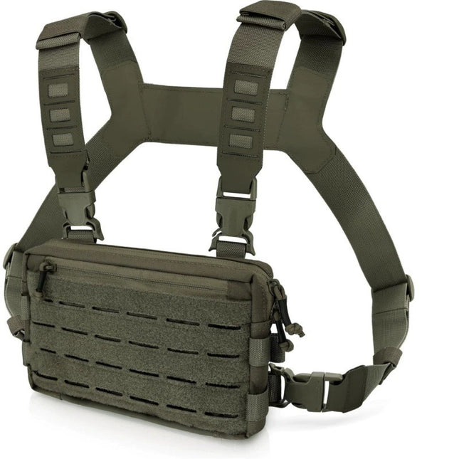 Green Minimalist Tactical Chest Rig