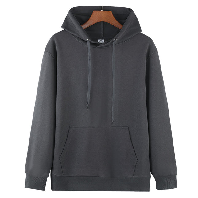 3XL Black Men's Classic Fleece Pullover Hoodie