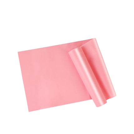 Pink Thickened 1.5m 45 lbs Yoga & Fitness Resistance Stretch Bands (Set of 2) for Full-Body Workout &
