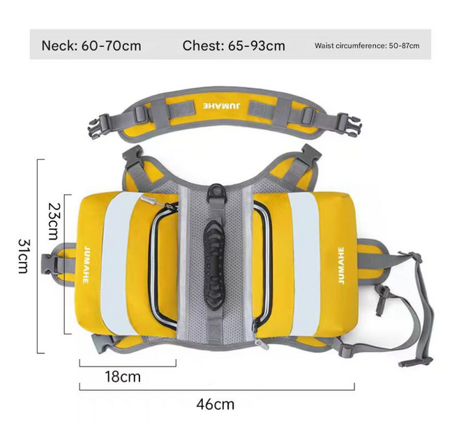 Camuflaje Saddle Bag Dog Backpack – product detail