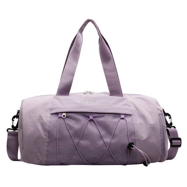 Purple Stylish Sports Gym Bag for Women