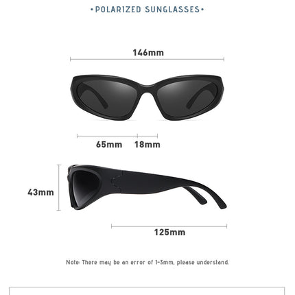 2 Pack Black-rimmed Night Vision Lenses + Pink Polarized Sports Sunglasses Men Small Frame Cycling Glasses Anti-Glare UV Protection Outdoor Eyewear Ideal for Driving and Running