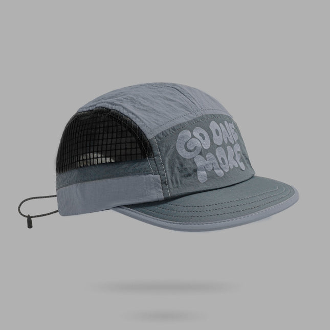 Grey UPF 50 Plus Quick-Dry Outdoor Sun Hat with Breathable Mesh