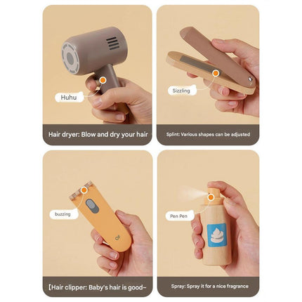 Engage Your Child with Imaginative Role Play(Hairdressing toy set)
