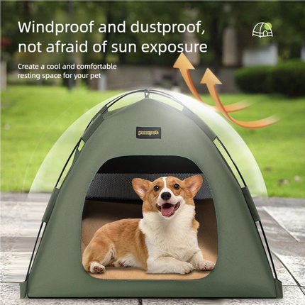Small Size Pet Tent for Cats & Dogs(Khaki) – product features