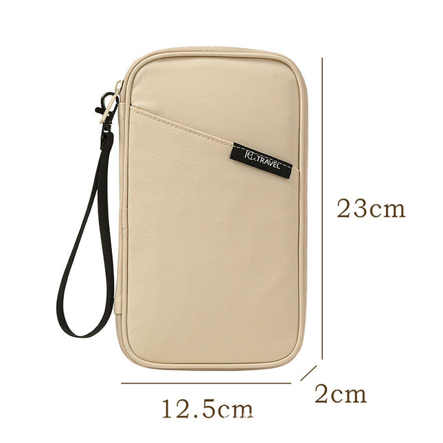 Travel Document Organizer(beige)