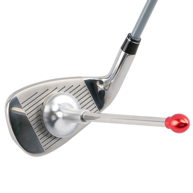 Red Adjustable Magnetic Golf Club Face Alignment and Swing Trainer V888-ELOSUNG39073