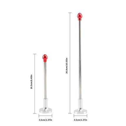 Red Adjustable Magnetic Golf Club Face Alignment and Swing Trainer